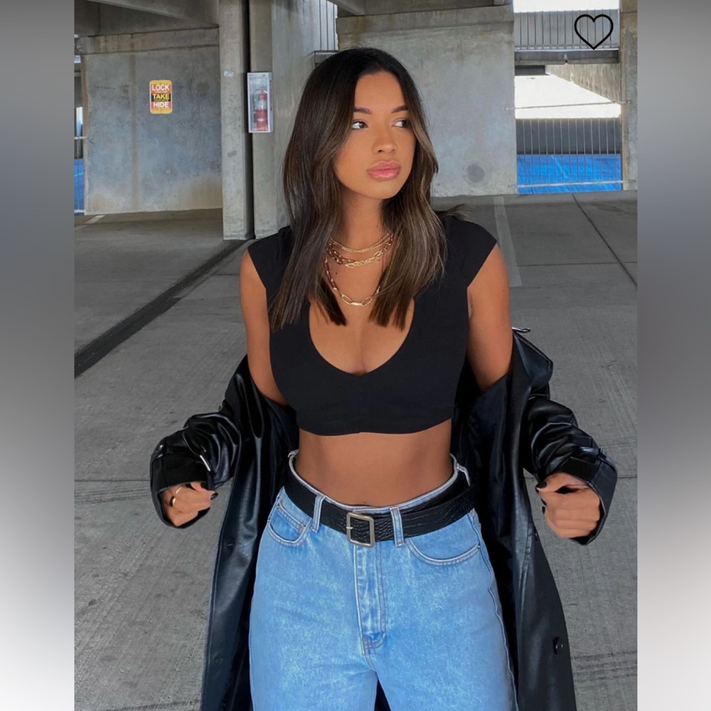 Motel Guanna Top Black